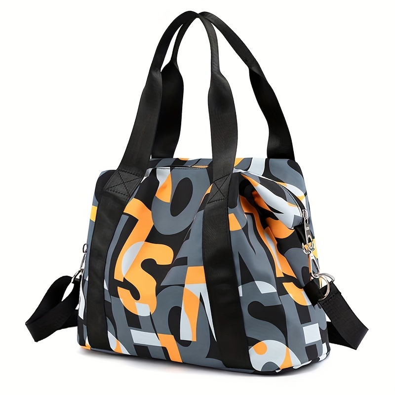 Borsa da donna in nylon alla moda Borse a tracolla da donna di grande capacità Borsa da donna in tessuto Oxford Borse da viaggio all'aperto Bolsas