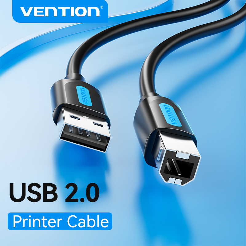 USB-кабель для принтера Vention USB 3.0 2.0 Тип A «папа» — «папа» B для принтера Canon Epson HP ZJiang Label Printer DAC USB-принтер