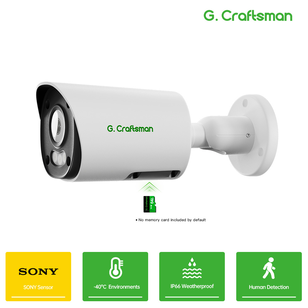 C YU, 6MP/8MP POE Audio, слот для TF-карты, движение/обучение, ONVIF, видеонаблюдение видеонаблюдения, домашний G.Craftsman