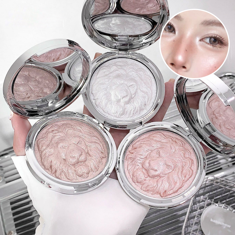 Hochglanzpuder der Lion-Serie, klar und glitzernd, feiner Perlglanzglanz, High-End-AtmosphÀre, Hochglanzpaste