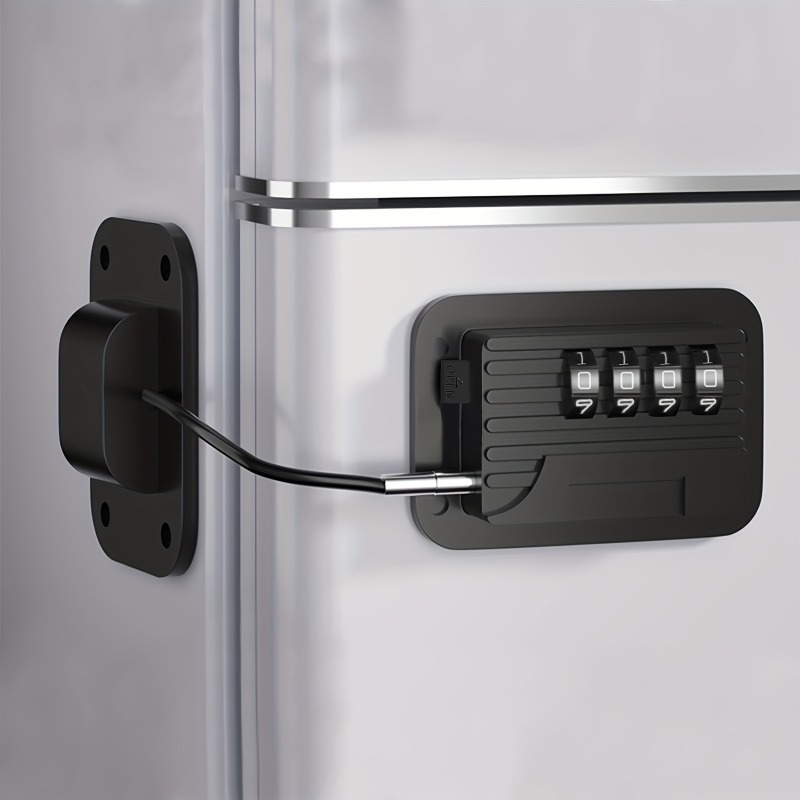 Fechadura da porta do freezer do refrigerador com prova de senha para armários de cozinha e gavetas