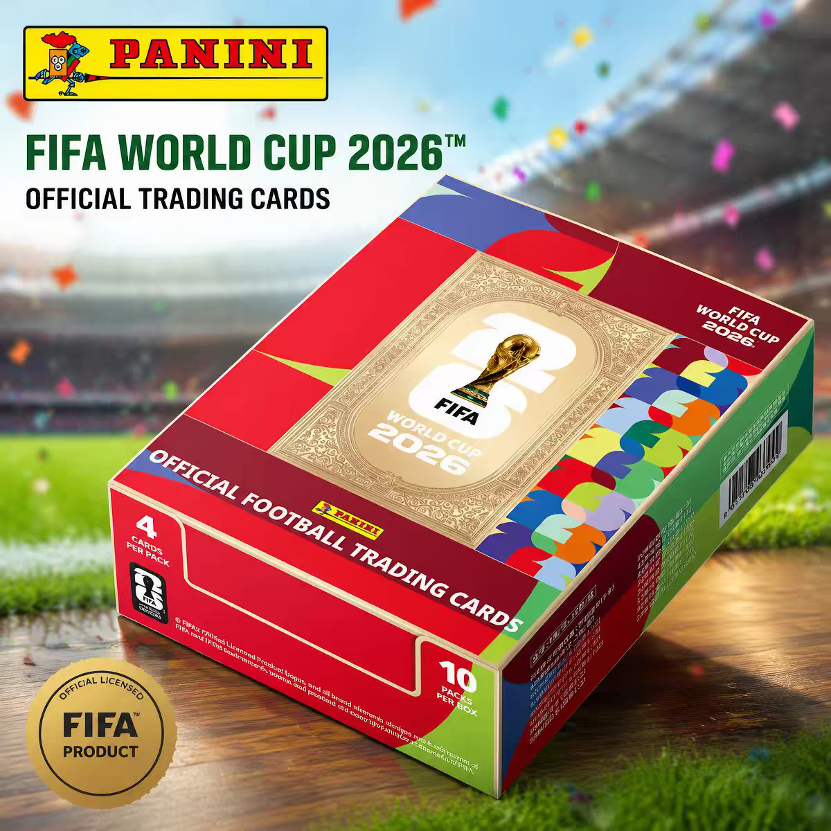 Kartu Koleksi Resmi Piala Dunia FIFA X PANINI & KAYOU 2026, Kartu Perdagangan Pemain Sepak Bola, Mainan, Hadiah