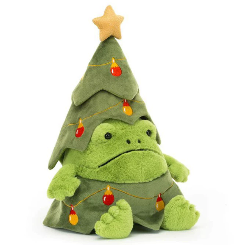 Nieuwste kerstboompop Kawaii gevulde knuffelpop Cartoon Anime Leuk vakantiecadeau Sfeerdecoratie voor vrienden