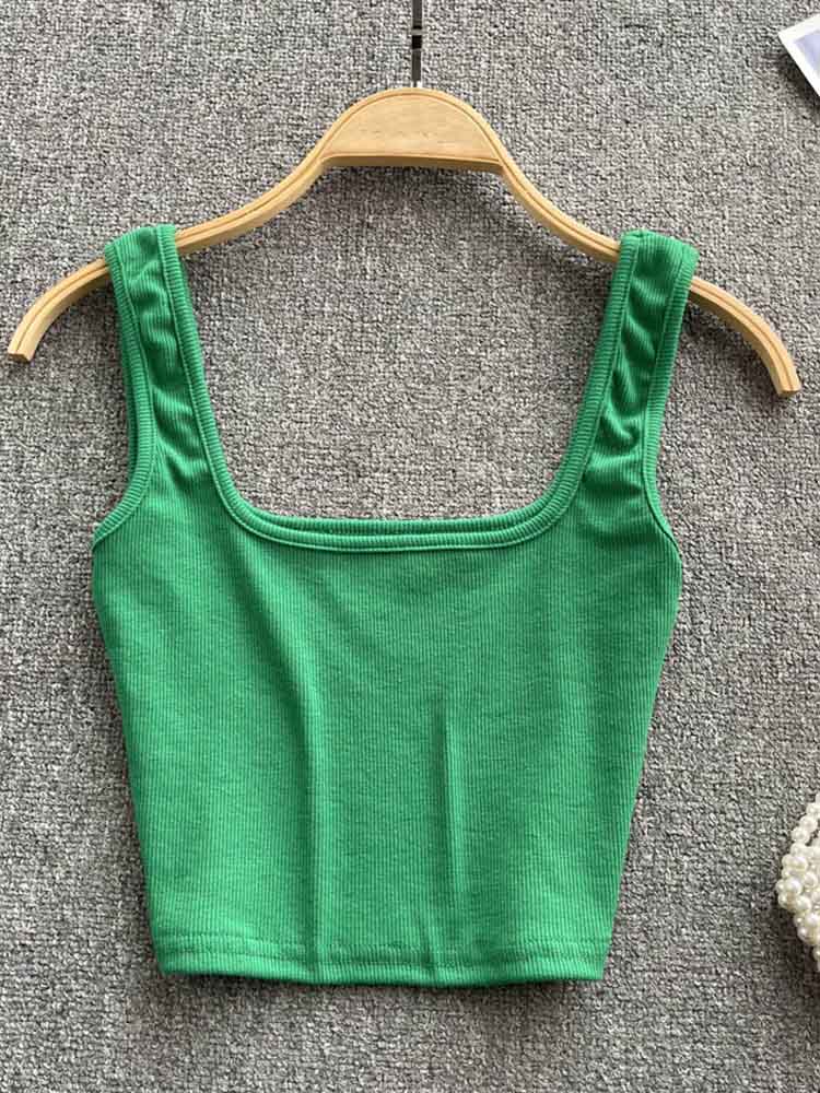 女性のためのセクシーなホルターネックタンクトップ,タイトフィット,無地,ノースリーブTシャツ,y2k