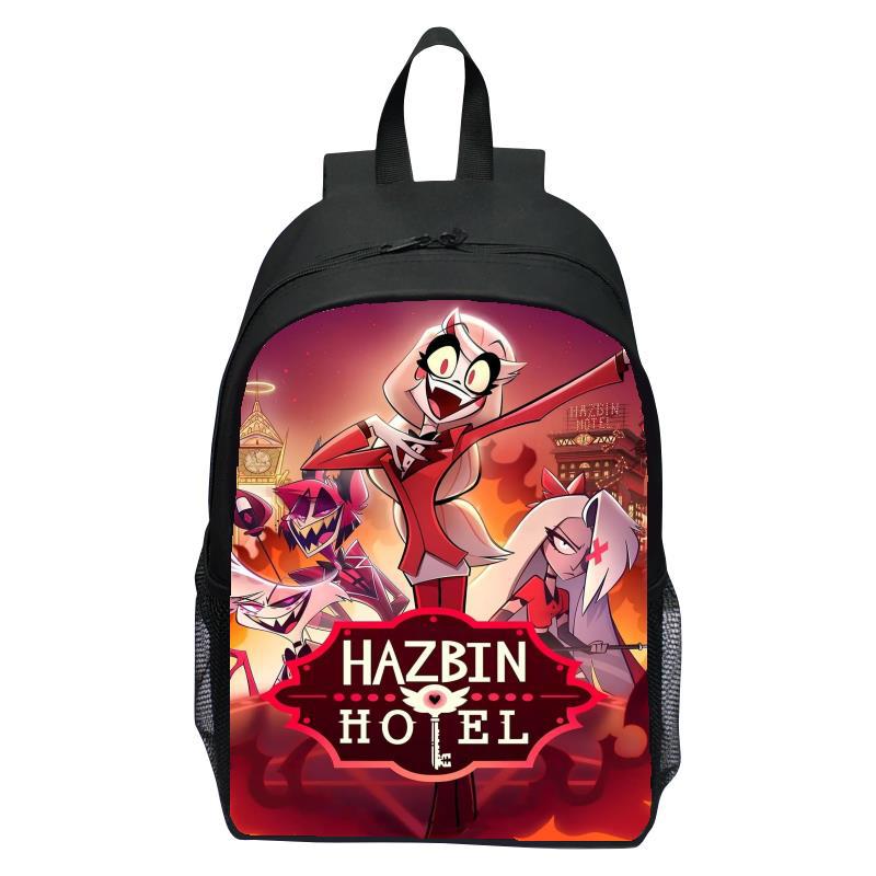Новый хит продаж Hell Inn Hazbin отель рюкзак футбольный рюкзак с комиксами для мальчиков и девочек рюкзак для ноутбука студенческий рюкзак
