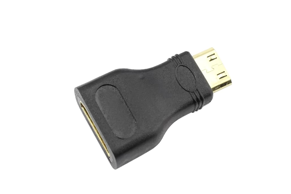 Mini HDMI-kompatybilny ze standardowym adapterem kompatybilnym z HDMI dla Raspberry Pi Zero konwerter męski na żeński dla TV 1080P