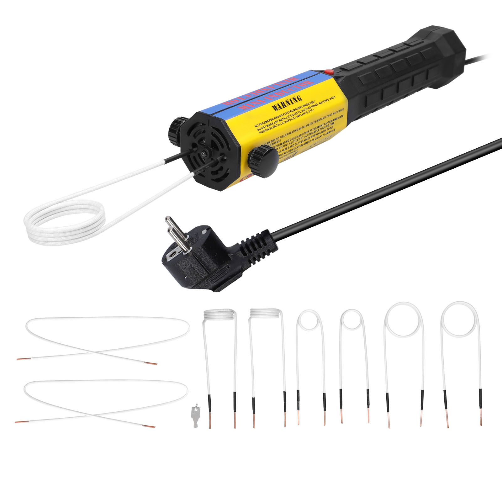 Mini máquina de aquecimento por indução, 1000w, 8 kits de bobina, uso automático, ferramenta de remoção de parafuso, pdr, reparo de garagem de carro, aquecedor manual sem chama