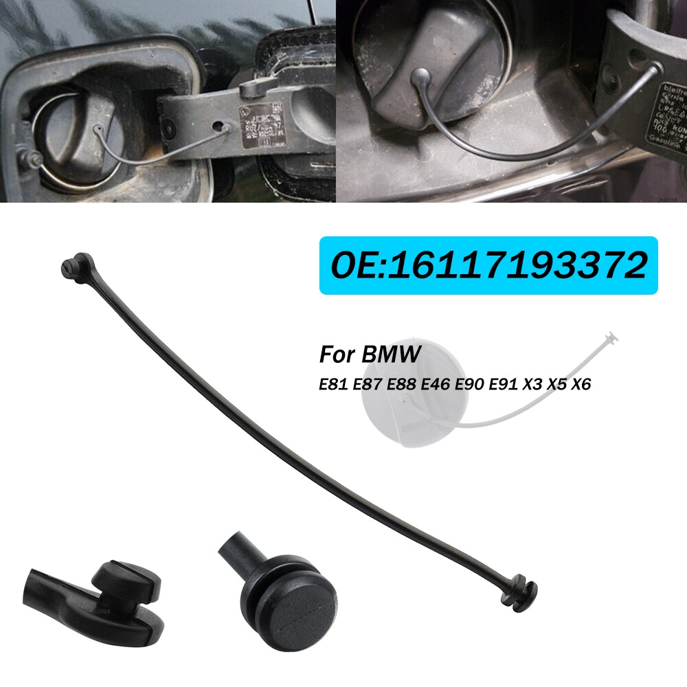 1個 燃料タンクキャップバンドコード 燃料タンクキャップケーブルワイヤー BMW E81 E87 E88 E46 E90 E91 X3 X5 X6 16117193372用