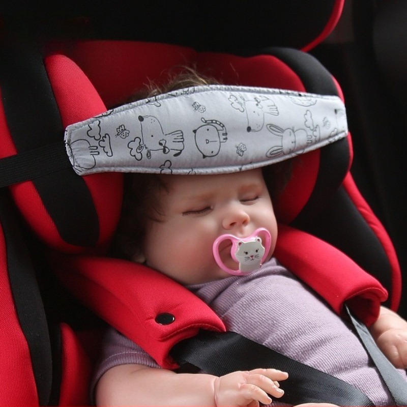 Baby Car Seat Head Support Children Stroller Fastening Belt Adjustable Boy Girl Playpens Sleep Positioner Baby Saftey Pillows