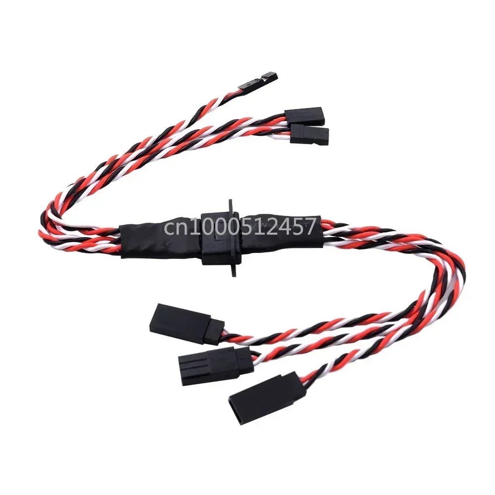 Conector banhado a ouro mpx de 8 pinos, plugue de extensão servo multifio macho fêmea 2/3 fios para modelo rc, aviões planadores fixwing