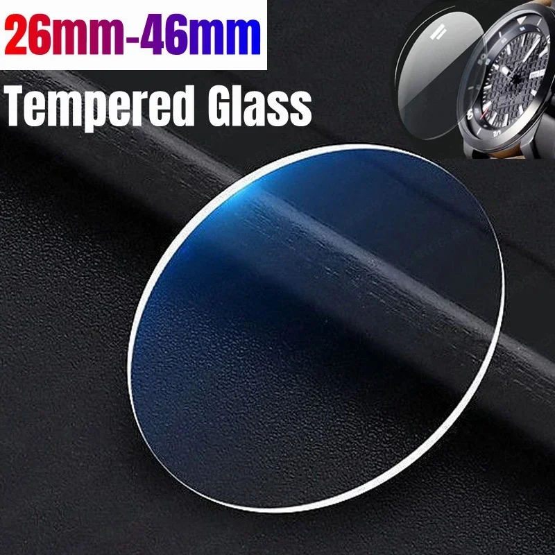 Protecteur d'écran universel pour montre intelligente, verre Guatemala, film de protection, diamètre 28mm, 30mm, 32mm, 38mm, 40mm, 41mm, 42mm, 26-46mm, 2-5 pièces