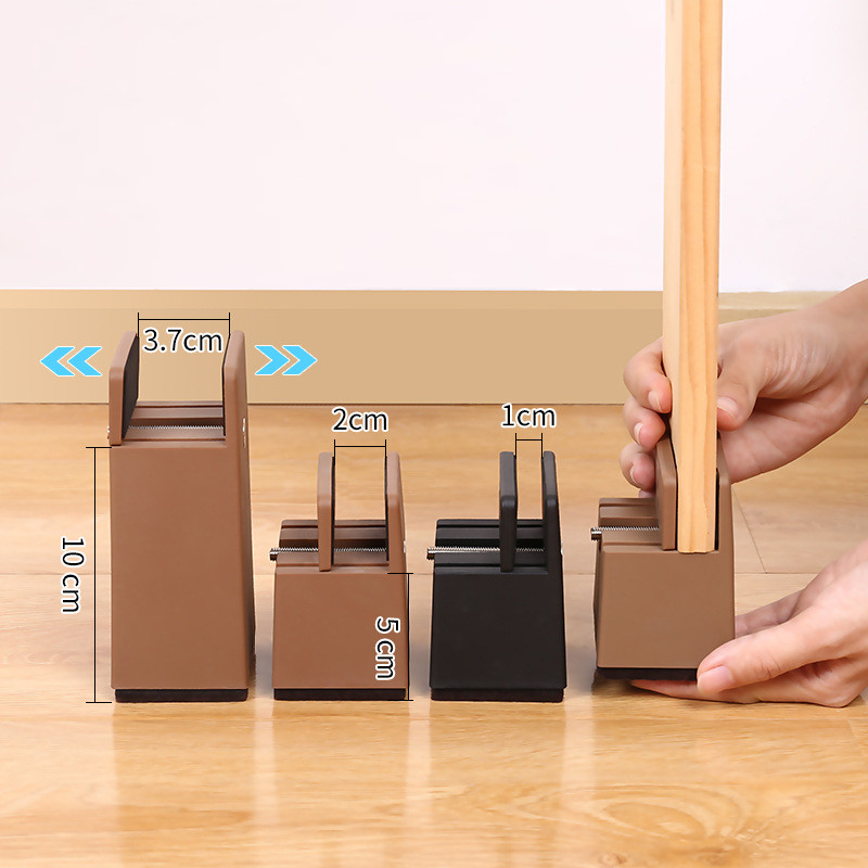Cadeira ajustável pés riser parafuso braçadeira móveis risers 2/4 Polegada altura resistente sofá mesas cama móveis pernas risers