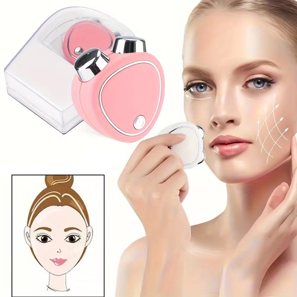 MINI Facial Beauty Instrument แบบพกพา Slimming Face Massager Skin Care Slimming Chin V Face Firming Face Lifting Machine