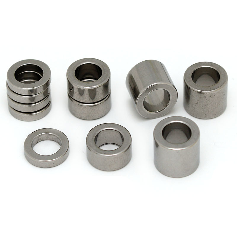 Cuentas sueltas de Metal de acero inoxidable para fabricación de joyas, abalorios espaciadores de tubo para pulsera, accesorios de bricolaje, 20 piezas