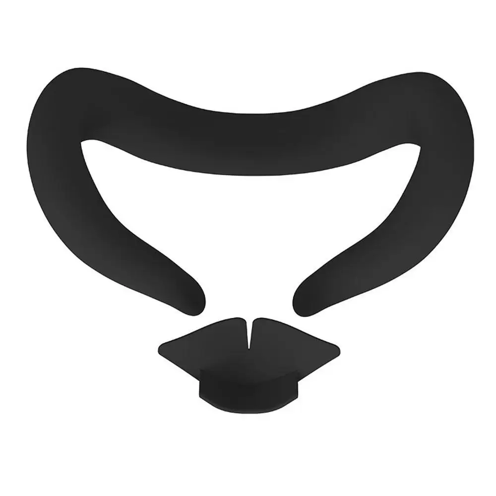 For Meta Quest 3 Face Cover Silicone Eye Mask Sweat Dust Resistant Silicone Face Pad Blackout Nose Pad For Quest3 VR Accessoies