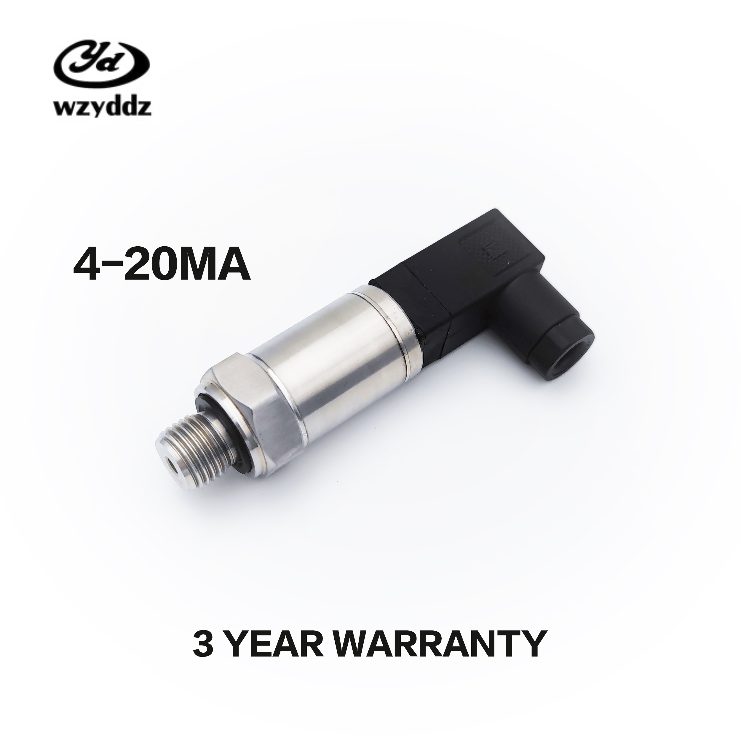 เครื่องส่งสัญญาณแรงดันน้ำ น้ำมัน เชื้อเพลิง แก๊ส และอากาศ G1/4 12-36V 4-20mA 0-600bar ตัวเลือกเซ็นเซอร์แปลงสัญญาณแรงดันสแตนเลส