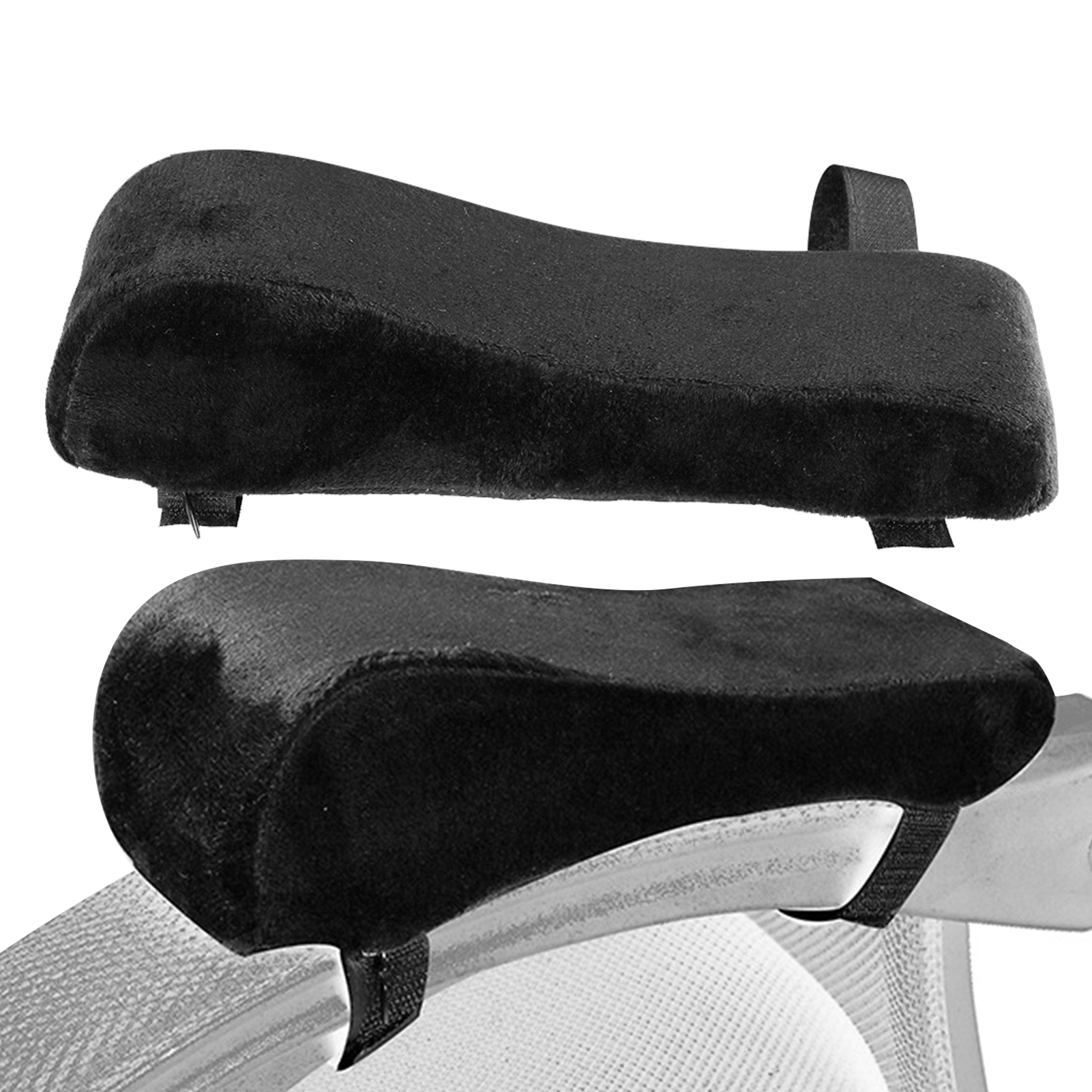 Ergonomic แผ่นรองที่เท้าแขน Office เก้าอี้แขน Rest หมอน2Pcs Kursi Gaming Arm Rest หมอนข้อศอกหมอนรองสำหรับ