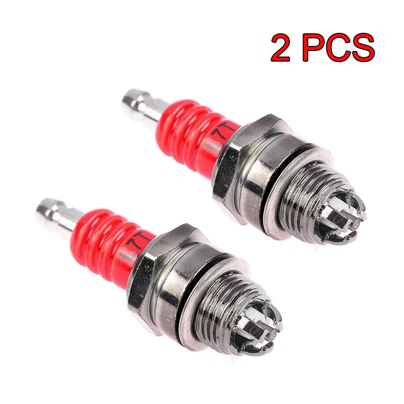 2 Stuks 3-Zijdige Pole Bougie L7TJC Voor Benzine Kettingzaag En Bosmaaier Tuin Machines Grasmaaier Tool accessoires