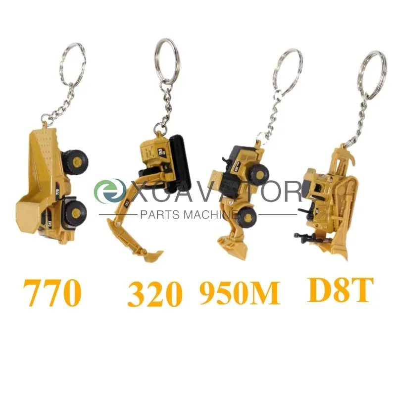 Prachtige Sleutelhangers voor CATE 320 770 D8T 950 M Motor Sleutelhanger Zware Apparatuur Machines Legering Techniek Voertuig
