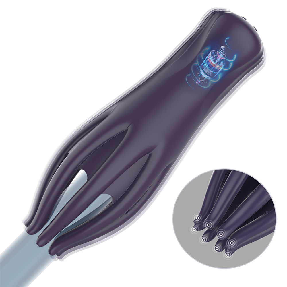 ของเล่นผู้ใหญ่ Sex Glans เทรนเนอร์นวดอวัยวะเพศชายชาย Masturbator Vibrating Glans Vibrator เพศของเล่นสําหรับผู้ชาย Lasting DELAY Endurance
