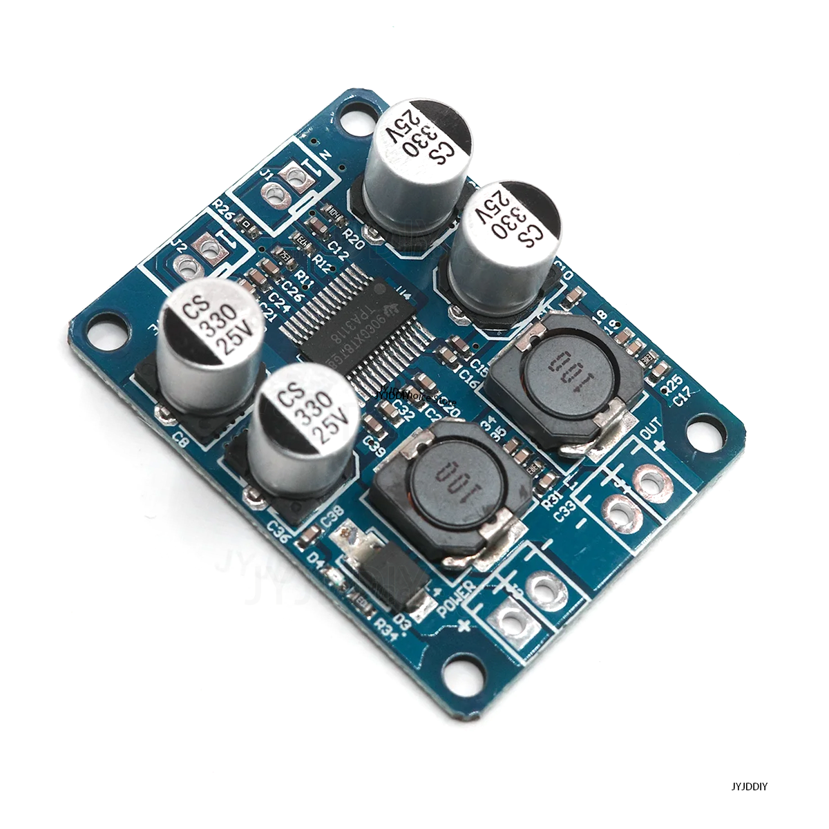 ชิป 32 พิน TPA3118 60W DC 12V-24V โมโน ดิจิตอล บอร์ดขยายเสียง โมดูลแอมป์