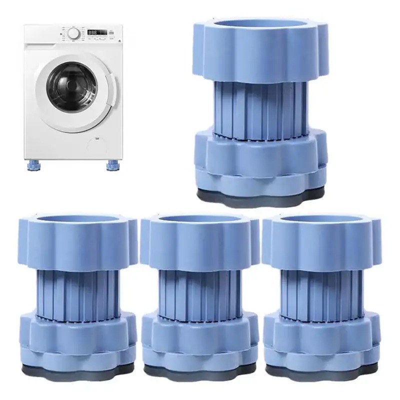 4 unids/set almohadillas de elevación multifuncionales universales para Base de lavadora, piezas de patas de muebles
