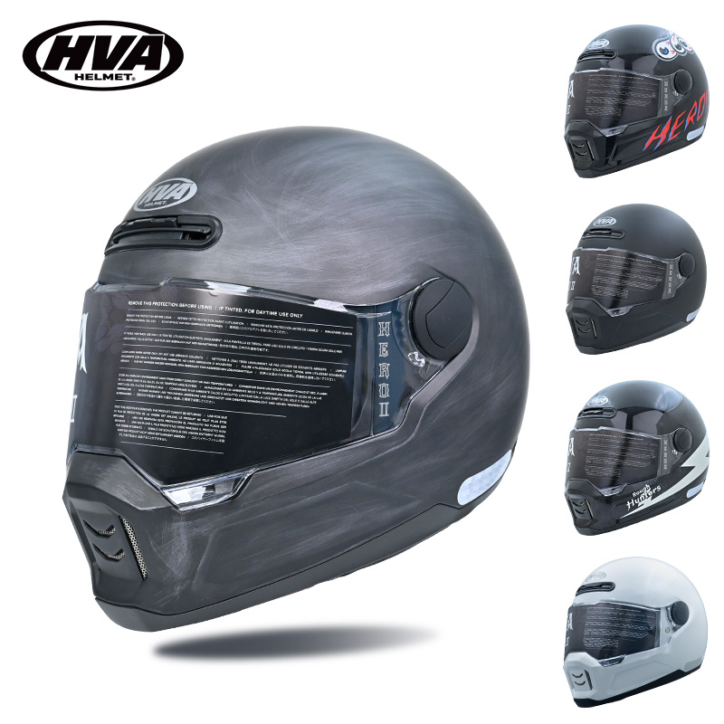 Retro kask motocyklowy DOT certyfikat ECE kask pełnotwarzowy Capacete De Casco Vintage Casque Vintage motocykl