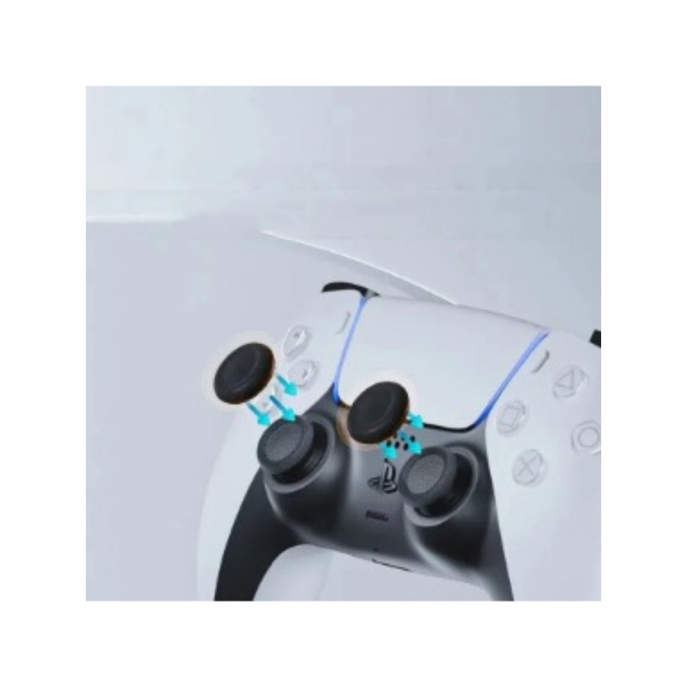 4/6/10 Piezas de Tapas para Palancas de Mando para Controlador PS5 PS4, Cubiertas de Agarre para Joystick, Accesorios de Reparación