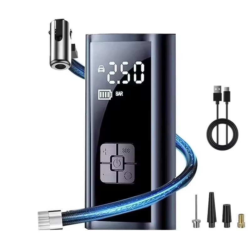 Car Air Pump Wired/Wireless Protable Car Air Compressor 150PSI Tire Inflation Pump for Motorcycle Bicycle Car Tire Ball Inflator
