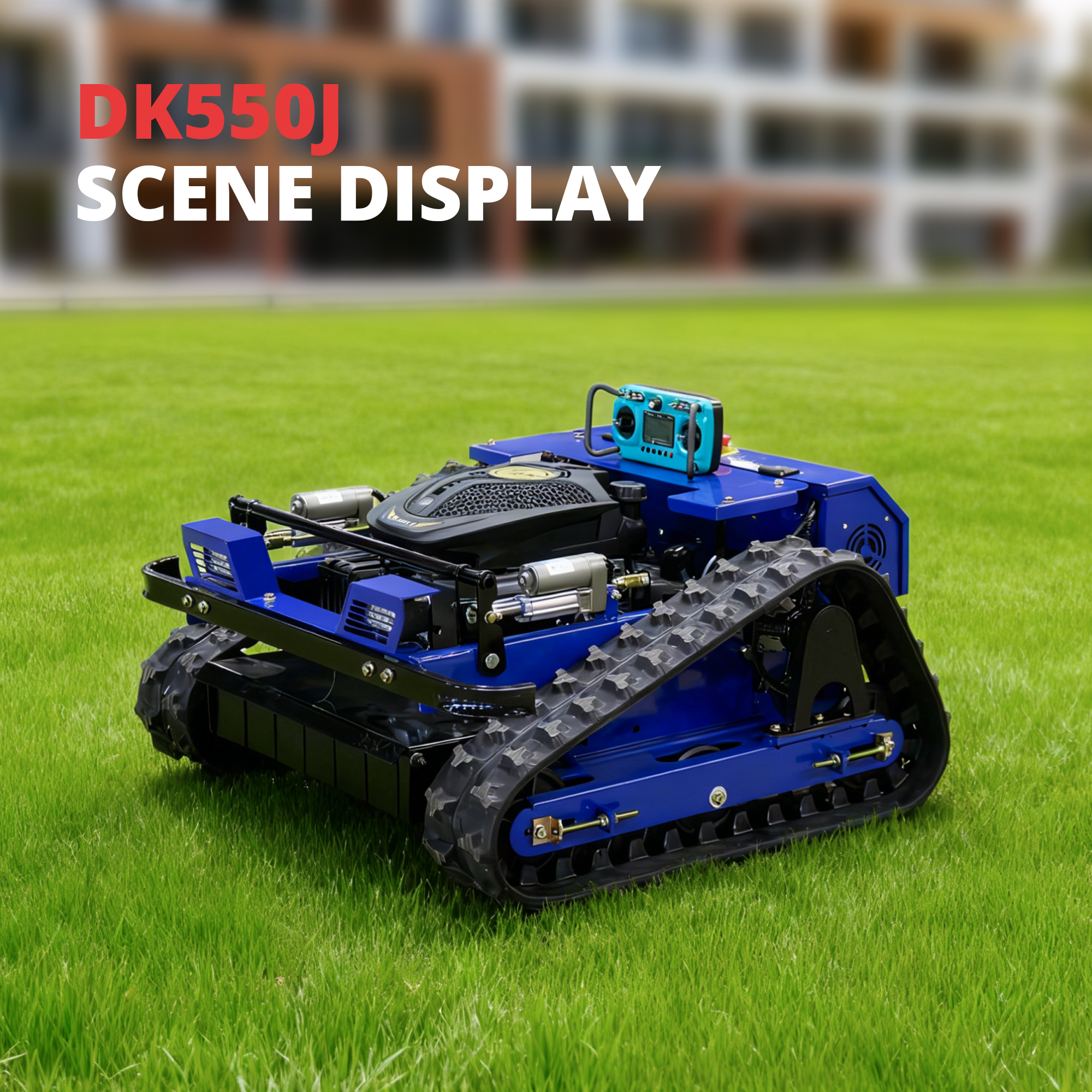 Customized Cordless Electric Lawn Mower with Remote Control, Lightweight & Low Noise, Perfect for Small Medium Lawn