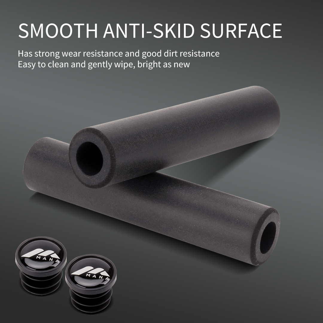 MANA MTB Bike Silicone Grip Ispessimento Leggero Comodo Assorbimento degli urti Impugnatura per manubrio della bicicletta