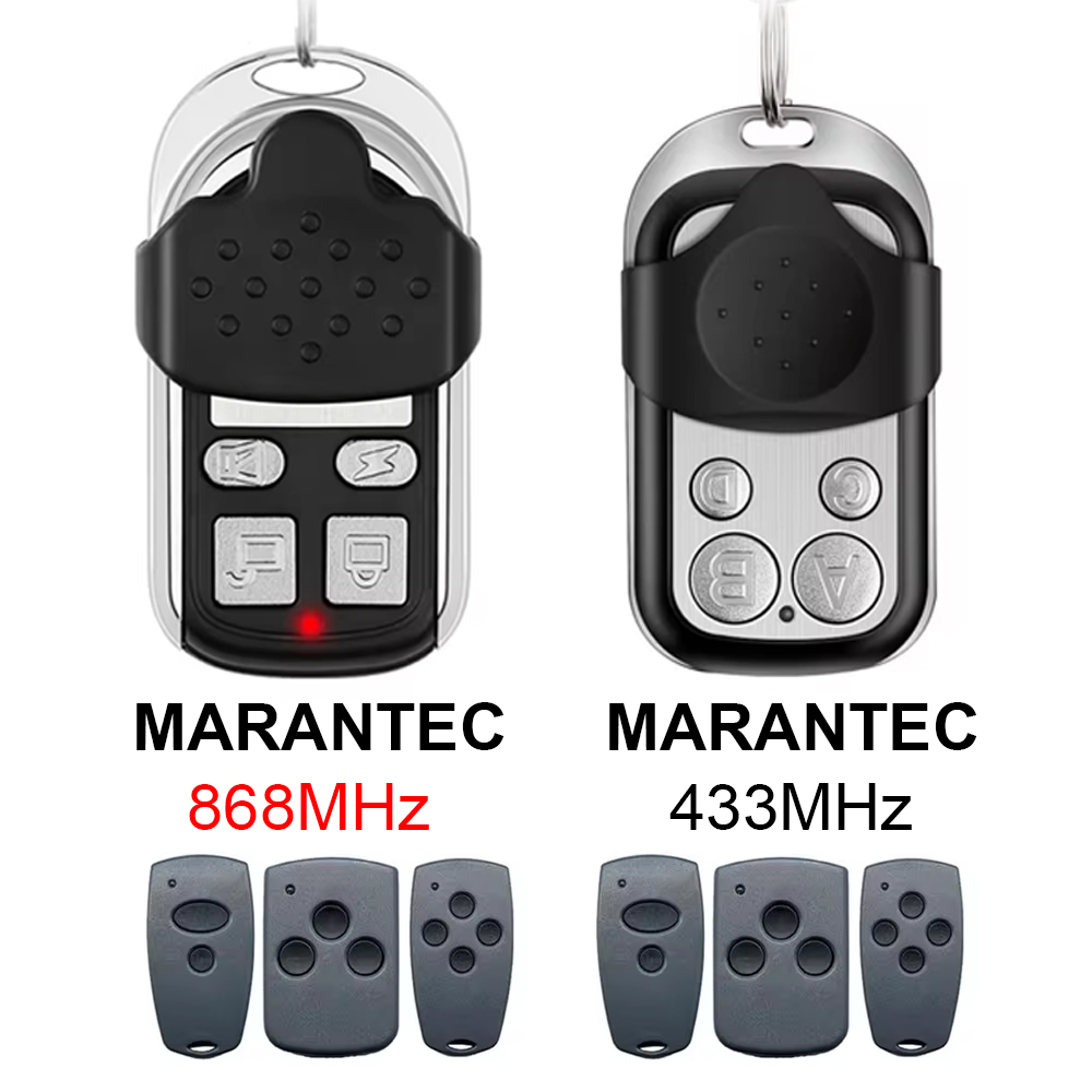MARANTEC 433.92MHz / 868MHz Pilot do bram garażowych Clone Digital 302 304 313 433 Command D302 D313 D304 D382 D384 868 Opener
