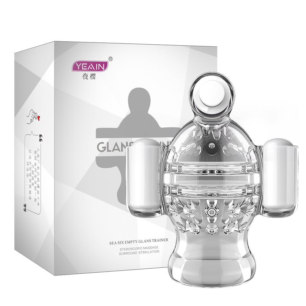 Mainan Seks Dewasa Pria Masturbasi Vibrator Glans Pijat Penis Tunda Ejakulasi Kurangi Sensitivitas Produk Seks
