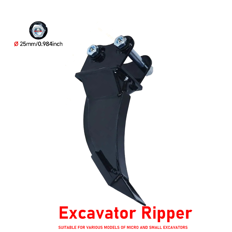 Mini Excavator Attachment Ripper Small Digger Ripper Excavator Loosening Soil Ripper Hook Ripper Teeth For Orchard Garden Work