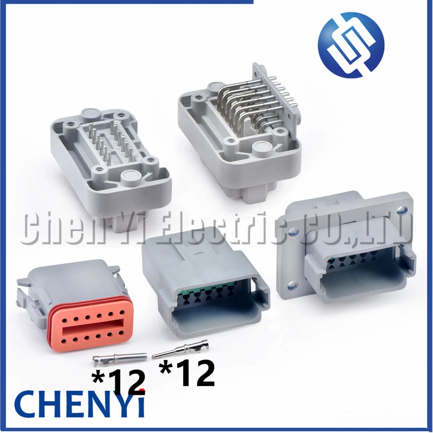 12 Pin Automotive waterproof connector Wire harness plug DT06-12S DT04-12P DT04-12P-L012 DT15-12P DT13-12P For Deutsch DT series