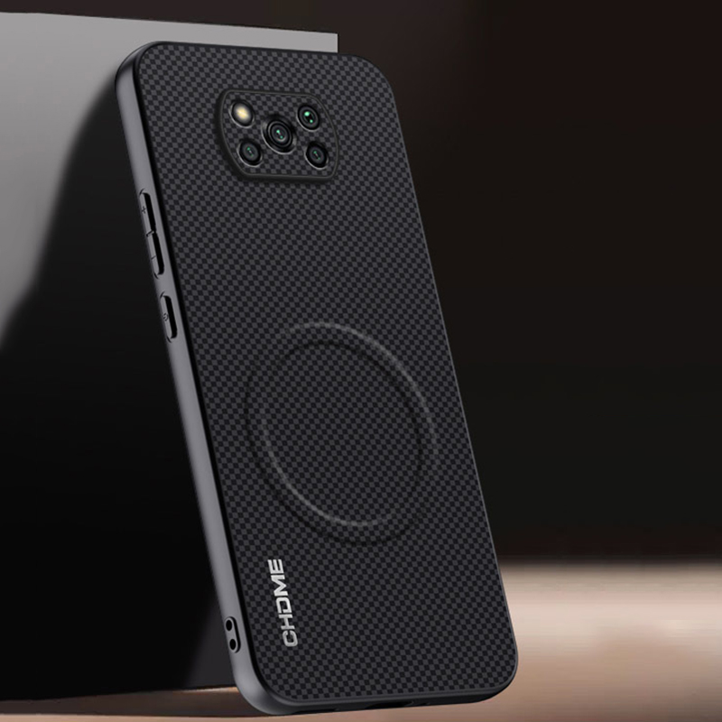 Xiaomi Poco X3 Pro hoesje Luxe auto magnetische houder telefoonhoesje voor Poco X3 NFC PocoX3 Pro TPU siliconen schokbestendige achterkant hoesje