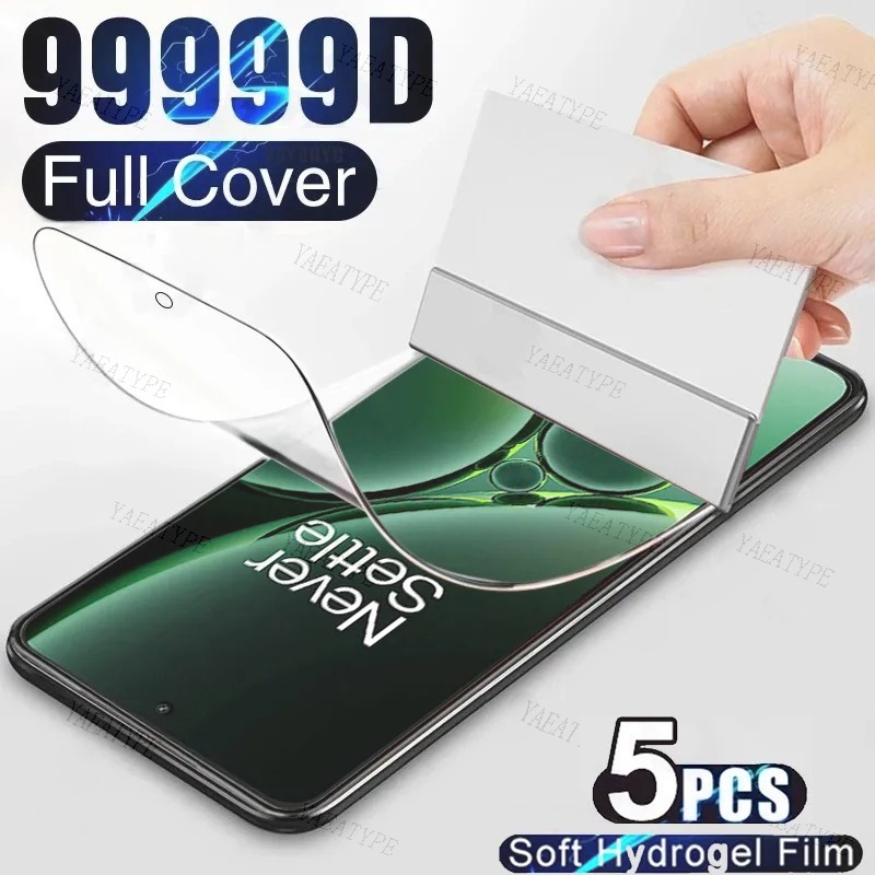 5PCS Volle Abdeckung Screen Protector Für OnePlus Nord 3 5G Hydrogel Film Für One Plus Nord CE 3 2 Lite 2T N100 N10 N200 N30 Film