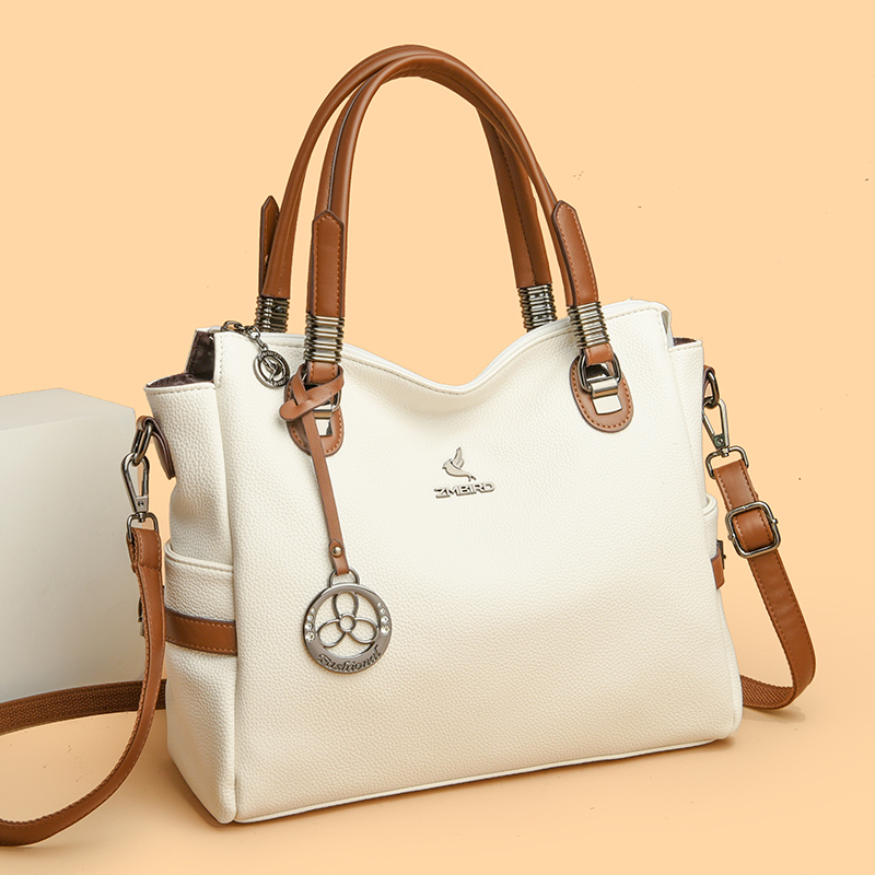 Modne luksusowe torebki damskie torby designerskie torby Crossbody dla kobiet wysokiej jakości miękkie skórzane torby na ramię worek główny