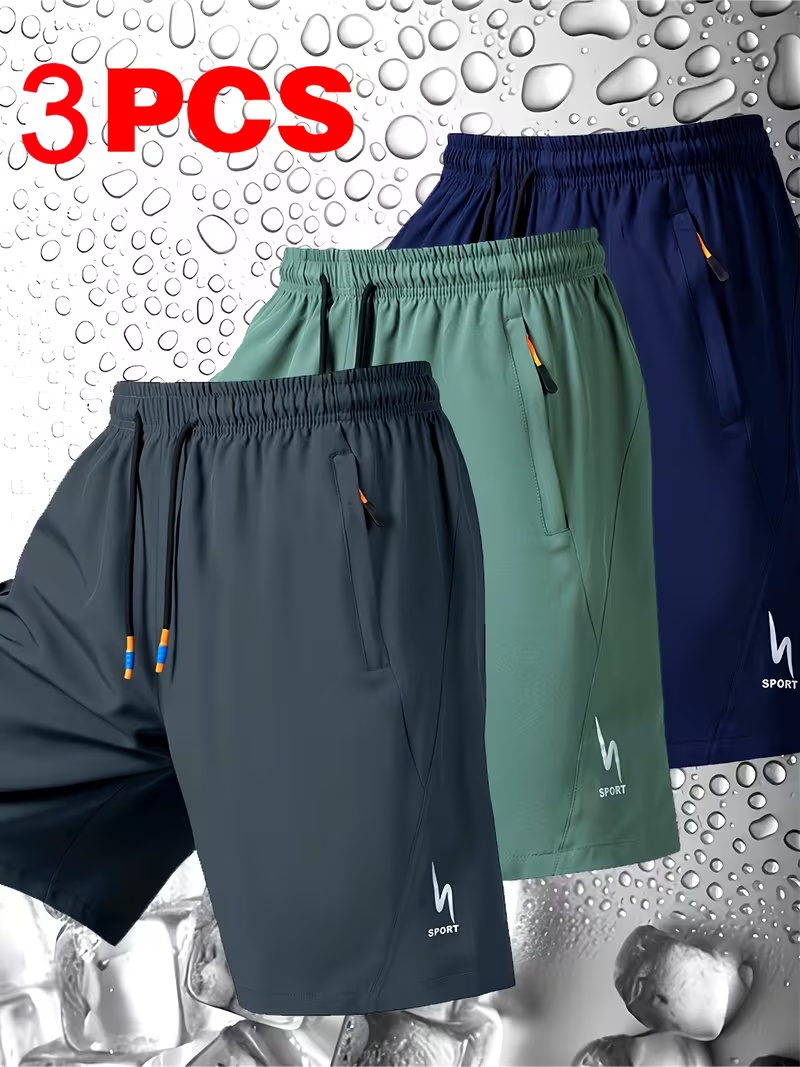 Shorts de sport d'été de qualité supérieure pour hommes, nouveaux vêtements confortables à taille élastique, pantalons courts respirants pour hommes