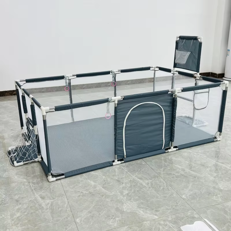 IMBABY Parque infantil para bebês, cercadinho interno para bebês, barreira de segurança, barreira para atividades, parques grandes para bebês, cerca de caixa de solo