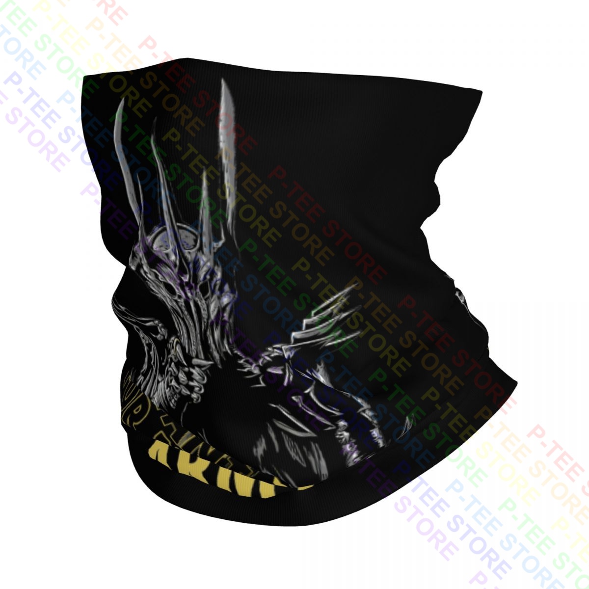 Mordor S Exército Sauron Anel Dark Lord Tio Sam Paródia Filme Pescoço Polaina Bandana Cachecol Máscara Facial Ourdoor