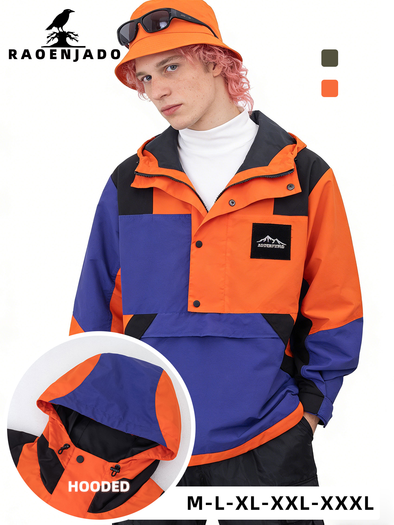 Chaquetas Softshell para Hombre, Ponchos Cortavientos, Gabardinas Impermeables para Exteriores, Abrigos Ligeros con Capucha para Lluvia, Primavera y Otoño