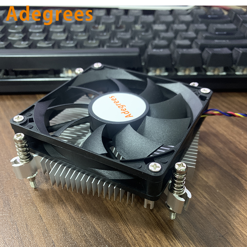 Ventilateur de refroidissement silencieux 80MM MINI pour processeur, tout-en-un, pour tour de machine, compatible Intel LGA 1155 1156 1150 1151 1366 1700 1200