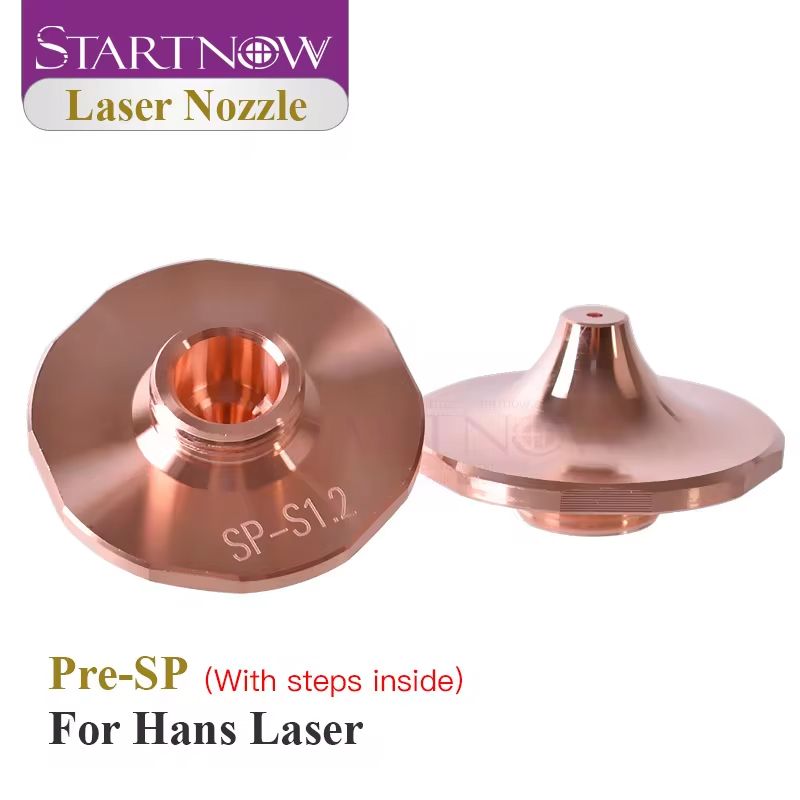 Startnow Sợi Cắt Laser Vòi Phun Đơn 2 Lớp Cho Precitec Dòng SP HANS Cắt Chi Tiết Máy Laser Vòi Phun Dia28mm