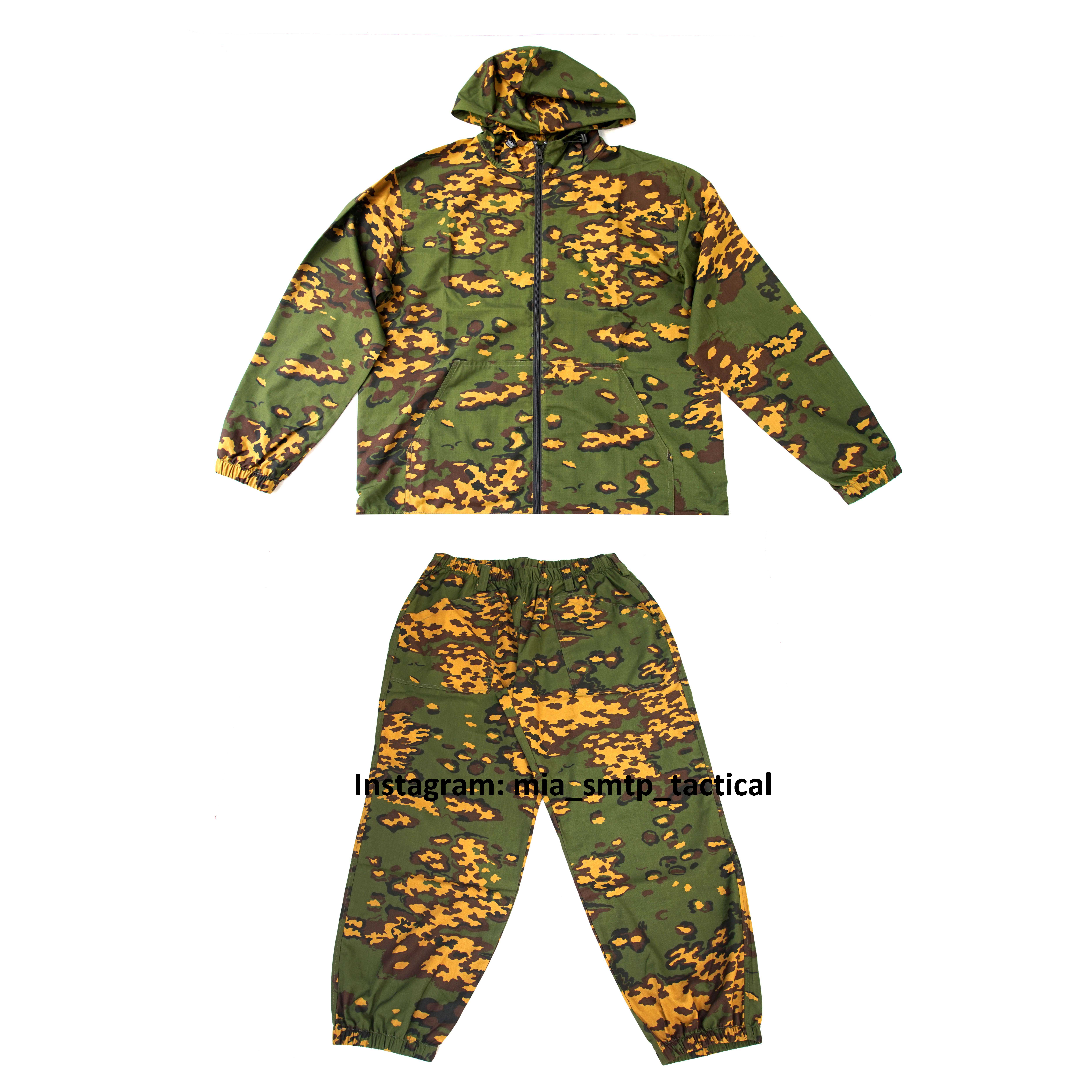 SMTP-traje de camuflaje ruso, traje Floral ruso, pantalones de Leto SS, traje de camuflaje ruso, traje de hombre Littel Geen, traje EMR