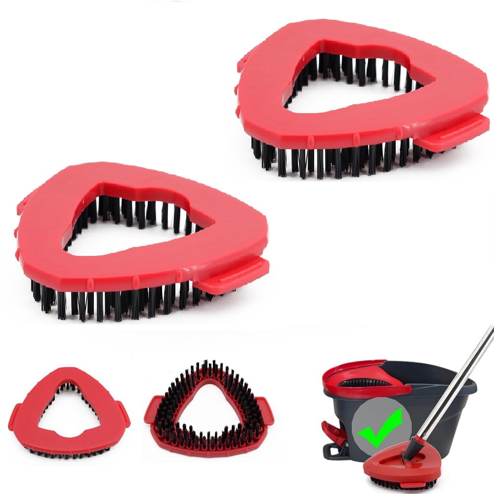Spin Mop ersetzen Kopf Basis Scheuerbürstenkopf für Vileda/O-Cedar EasyWring Duschbodenwäscher für Küche Badezimmer Fliesen