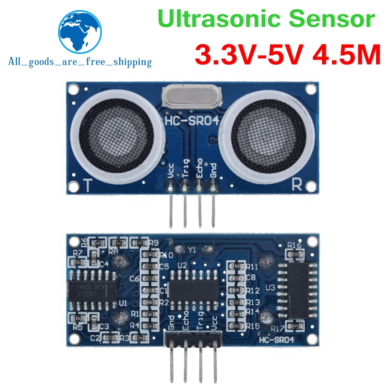 Ультразвуковой датчик TZT HC-SR04 HCSR04 в мир Ультразвуковой детектор волн Модуль дальности HC SR04 HCSR04 Датчик расстояния для Arduino