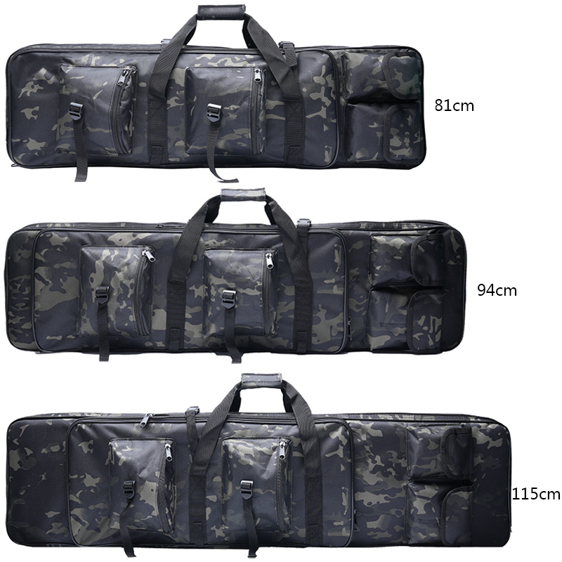 Men's Outdoor Sports Shooting Backpack Tactical Gun Bag Hunting Accessories Airsoft Gun Bag Nylon Camping Fishing Bag