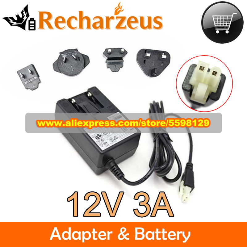 Pengisi Daya APD WA-36A12R Adaptor AC 12V 3A 36W Asli untuk BRIGHTSIGN MEDIA PLAYER XD234 XD1034 XT244 XT1144 Catu Daya 2-Pin