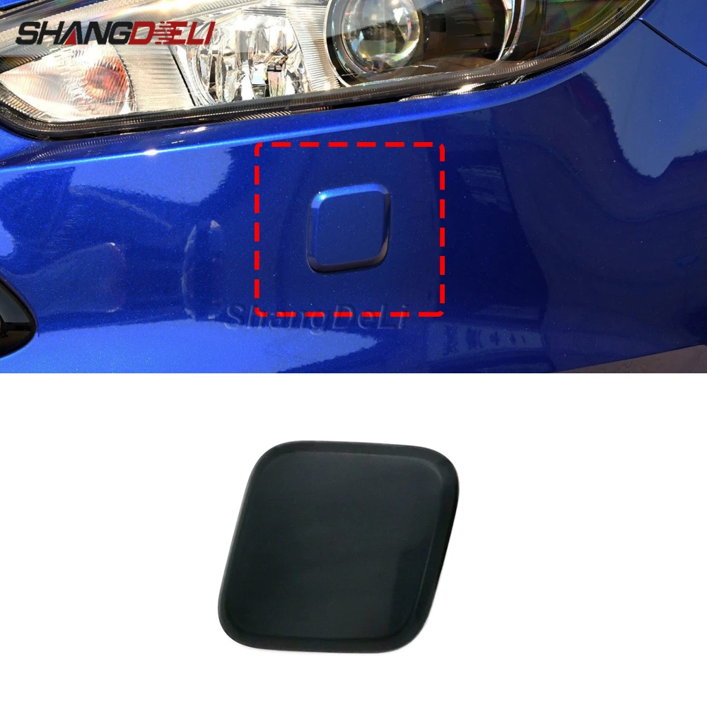 สําหรับ Ford Focus 2015 2016 2017 2018 ไฟหน้ารถเครื่องซักผ้าหัวฉีดสเปรย์ฝาครอบไฟหน้าทําความสะอาดเครื่องซักผ้า Jet Cap